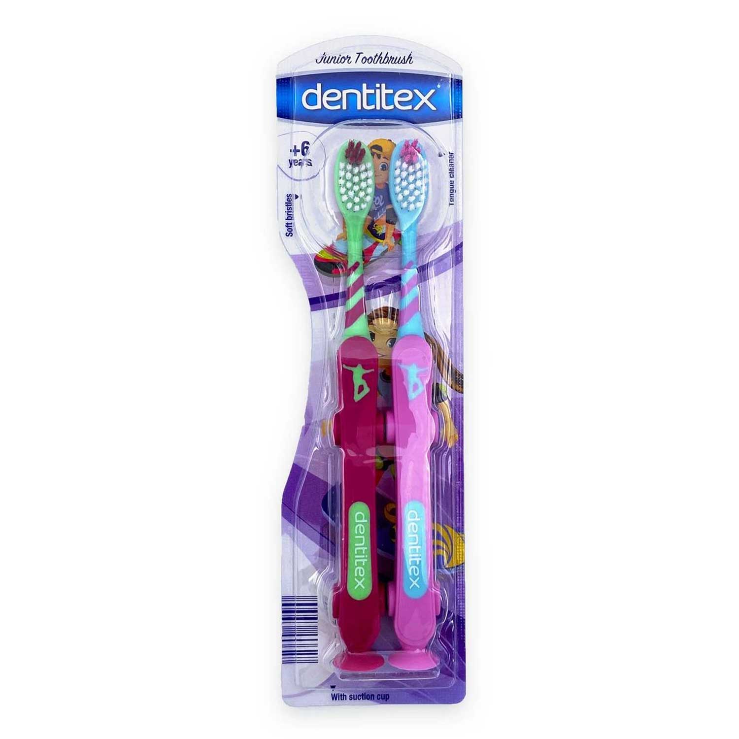 Junior Toothbrush With Suction Cup Years G Dentitex Aldi Ie